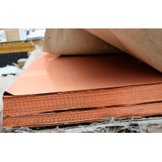 Лист медный горячекатаный 12х1000х2000 мм М1 ГОСТ 1173-2006