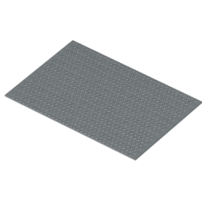 Лист перфорированный холоднокатаный стальной 0,1х1250х2500 мм 2а Ст35 ГОСТ 58602-2019