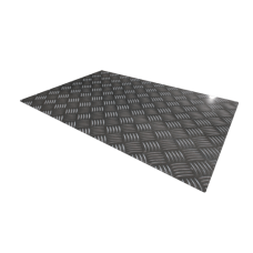 Лист рифленый нержавеющий квинтет 10х2000х3000 мм 02Х18Н11 ГОСТ 8568-77